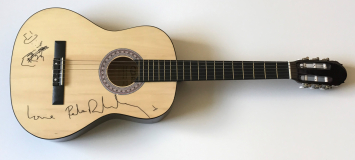 Pete Doherty Signed Acoustic Guitar -£349