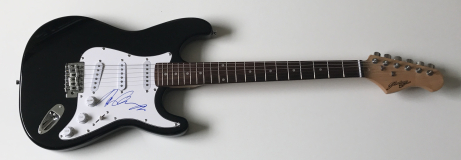 Arnold Schwarzenegger Signed Electric Guitar – £349