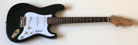 Burt Bacharach Signed Electric Guitar – £199