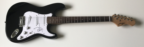 Johnny Depp Signed Electric Guitar – £299