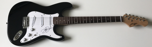Tito Jackson Signed Electric Guitar – £199