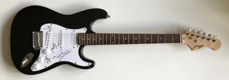 The Damned Signed Electric Guitar – £199