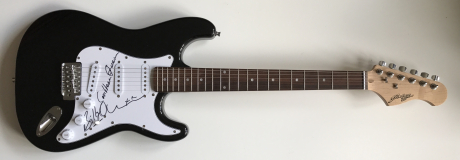 Billy Ocean Signed Electric Guitar – £199